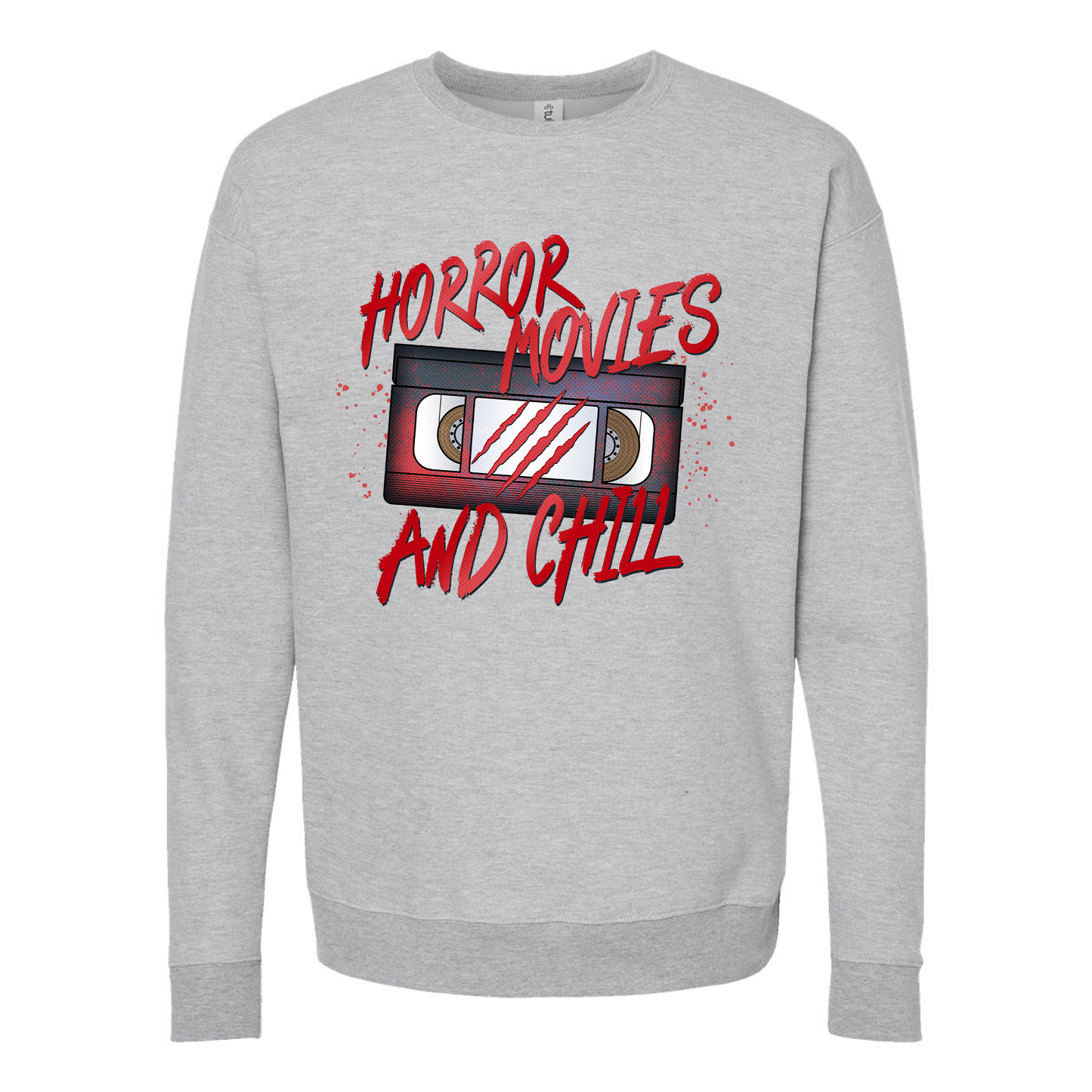 Horror Movie And Chill Crewneck