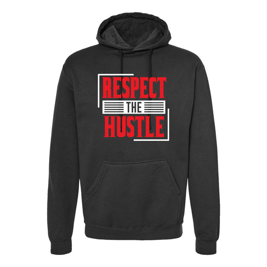 Respect The Hustle Black Hoodie